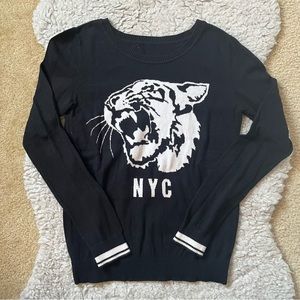Black and White Sweater